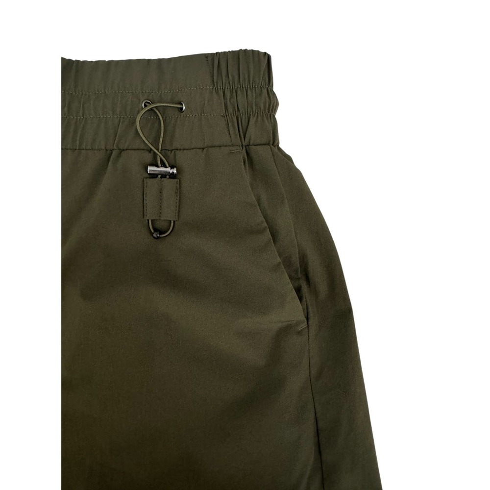 Halara Women's Olive Green High Waisted Adjustable Drawcord Hiking Shorts Size M - Picture 10 of 10